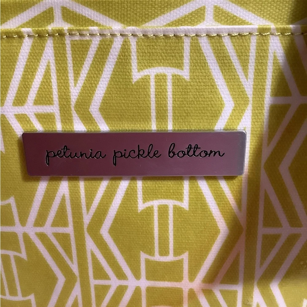 Petunia pickle bottom ~ Electric Citrus crossbody diaper bag
